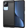 Silikonový kryt Carbon pro Xiaomi Poco F4 5G, černý