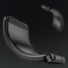 Silikonový kryt Carbon Flexible pro Xiaomi Poco M7 5G - černý