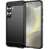 Silikonový kryt Carbon Flexible pro Xiaomi Poco M7 5G - černý