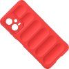 Pouzdro Magic Shield pro Xiaomi Redmi Note 12 5G / Poco X5 5G Flexibilní Armor Cover Červené