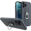 Silikonové pouzdro Ring Case s úchopem pro prsty a stojánkem pro Xiaomi Poco M4 Pro 5G modré