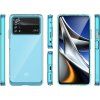 Puzdro Outer Space pre Xiaomi Poco X4 Pro 5G s flexibilným rámom, čierne