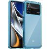 Puzdro Outer Space pre Xiaomi Poco X4 Pro 5G s flexibilným rámom modré