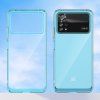 Puzdro Outer Space pre Xiaomi Poco X4 Pro 5G s flexibilným rámom modré