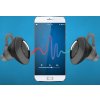 Bluetooth stereo true wireless slúchadlá FIXED Boom, čierna