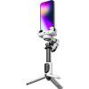 Stabilizátor AOCHUAN M1 Pro s RGB osvětlením (bílý)