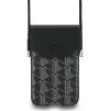 Lacoste PVC Blend Monogram Metal Logo Kapsa na Telefon XL Black