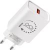 Cestovná nabíjačka OBAL:ME USB-A 18W, biela