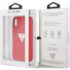 GUHCI61PTPURE Guess PU Leather Case Triangle Red pro iPhone XR