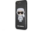 KLHCI8LKSCO Karl Lagerfeld Space Cosmonaut Hard Case Black pro iPhone 7/8 Plus