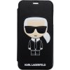 KLFLBKI61IKPUBK Karl Lagerfeld Ikonik Book Case Black pre iPhone XR