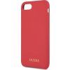 GUHCI8LSGLRE Guess Saffiano PU Silicone Case Red pro iPhone 7/8