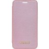 GUBPBKTI61IRG Guess Bundle Leather Book Case Iridescent Rose Gold + Tempered Glass pre iPhone XR