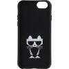 KLHCP6KKORO Karl Lagerfeld Karl and Choupette TPU Case Black pre iPhone 6/6S