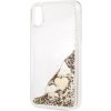 GUHCI61GLHFLGO Guess New Glitter Hearts Pouzdro pro iPhone XR Gold