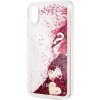 GUHCI61GLHFLRA Guess New Glitter Hearts Puzdro pre iPhone XR Rapsberry