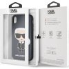 KLHCI61IKPUBL Karl Lagerfeld Ikonik Full Body Kryt pre iPhone XR Blue
