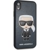 KLHCI61IKPUBL Karl Lagerfeld Ikonik Full Body Kryt pro iPhone XR Blue