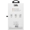 KLHCI61IKPUBL Karl Lagerfeld Ikonik Full Body Kryt pre iPhone XR Blue