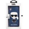 KLHCI61IKPUBL Karl Lagerfeld Ikonik Full Body Kryt pro iPhone XR Blue