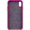 KLHCI61SLFKFU Karl Lagerfeld Body Iconic Kryt pre iPhone XR Fushia