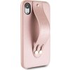 GUHCI61SBSRO Guess Saffiano Strap Puzdro pre iPhone XR Rose