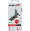 SWISSTEN SÍŤOVÝ ADAPTÉR SMART IC 2x USB 3A POWER + DATOVÝ KABEL USB / LIGHTNING 1,2 M BÍLÝ