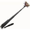Teleskopický selfie stick FIXED v luxusnom hliníkovom prevedení s BT spúšťa, čierny