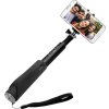 Teleskopický selfie stick FIXED v luxusnom hliníkovom prevedení s BT spúšťa, čierny