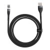 Baseus magnetický kábel USB-C Zinc Type-c 100cm/3A, Black