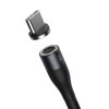 Baseus magnetický kábel USB-C Zinc Type-c 100cm/3A, Black