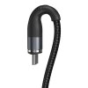 Baseus magnetický kábel USB-C Zinc Type-c 100cm/3A, Black