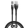 Baseus magnetický kábel USB-C Zinc Type-c 100cm/3A, Black