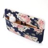 Pouzdro na MacBook / notebook - CANVASLIFE, 15"-16" Briefcase Navy Rose