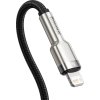 Baseus Cafule Metal Series Datový Kabel USB-C - Lightning 20W 2m Black