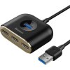 BASEUS SQUARE ADAPTER USB TO USB 4IN1 100CM BLACK