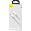 Baseus High Density Braided Series Fast Charging Datový Kabel USB-C - Lightning 20W 2m White