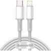 BASEUS DÁTA PD20W TYPE-C TO LIGHTNING CABLE 200CM WHITE