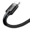 Baseus Cafule Series Datový Kabel USB-A - USB-C 2A 2m Gray/Black
