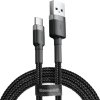 Baseus Cafule kabel USB-C 3A 0,5 m (šedo-černý)