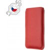 Tenké pouzdro FIXED Slim vyrobené z pravé kůže pro Apple iPhone 12 Pro Max/13 Pro Max, červené