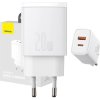 Baseus CCXJ-B02 Compact Quick Nabíječka USB/USB-C 20W White
