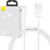 Baseus CALYS-A02 Superior Fast Charging Kabel Lightning 2.4A 1m White