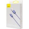 Baseus CAJY000005 Crystal Shine Series Datový Kabel USB - Lightning 20W 1,2m Purple
