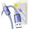 BASEUS CRYSTAL SHINE LIGHTNING CABLE 120CM PURPLE