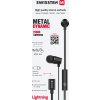 SLÚCHADLÁ SWISSTEN EARBUDS DYNAMIC LIGHTNING YS500 ČIERNA