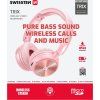 BLUETOOTH STEREO SLUCHÁTKA SWISSTEN TRIX RŮŽOVÁ