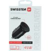 SWISSTEN CL ADAPTÉR PD3.0 45W ČIERNY