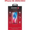 SKLO SWISSTEN FULL GLUE, COLOR FRAME, CASE FRIENDLY APPLE IPHONE SE 2020/SE 2022 ČIERNE