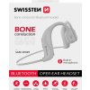 SLÚCHADLÁ BLUETOOTH SWISSTEN BONE CONDUCTION BIELA